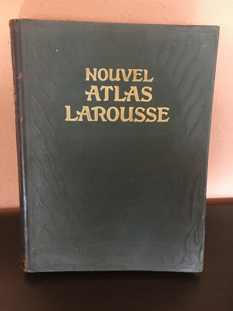 Nouvel Atlas Larousse Editions Larousse. 1924