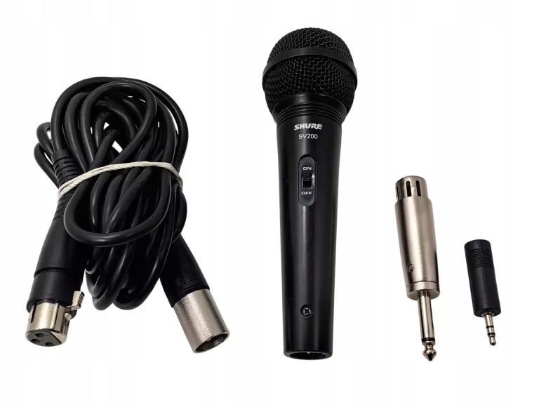 MIKROFON DYNAMICZNY SHURE SV200 + KABEL XLR