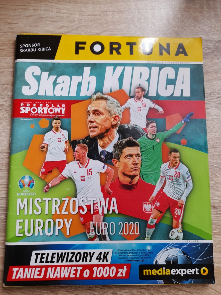 Skarb kibica - Mistrzostwa Europy 2020 rok