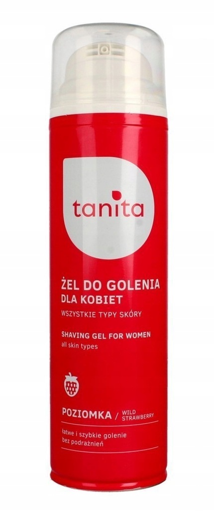 TANITA ŻEL DO GOLENIA DLA KOBIET POZIOMKA 200ML