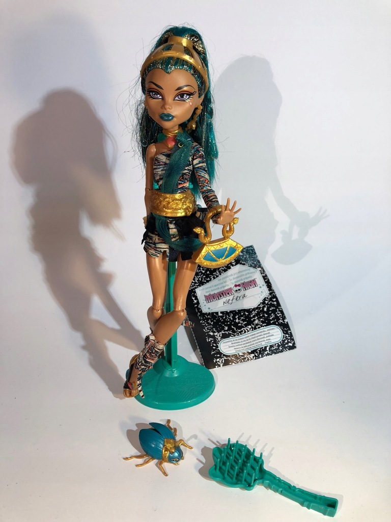 Nefera de Nile Lalka Monster High - unikat BASIC