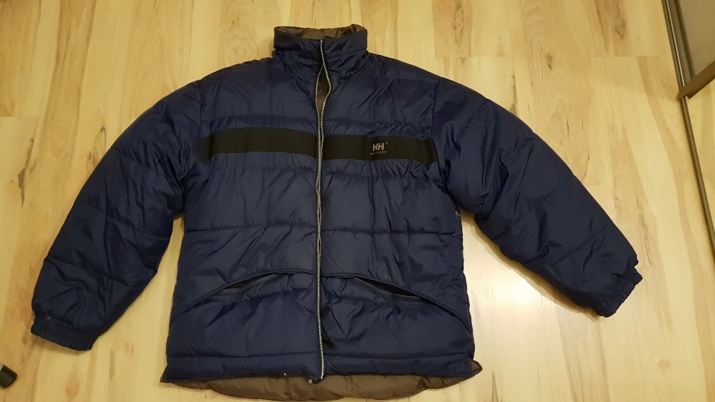 Helly Hansen dwustronna puchowa XL mega ciepła