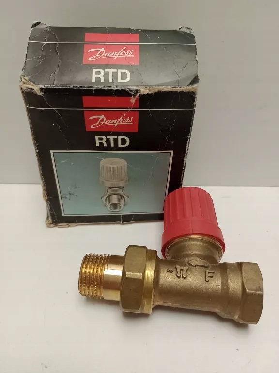 ZAWÓR TERMOSTATYCZNY DANFOSS RTD N15 Z GŁOWICĄ RTD-N 15 1/2 ...
