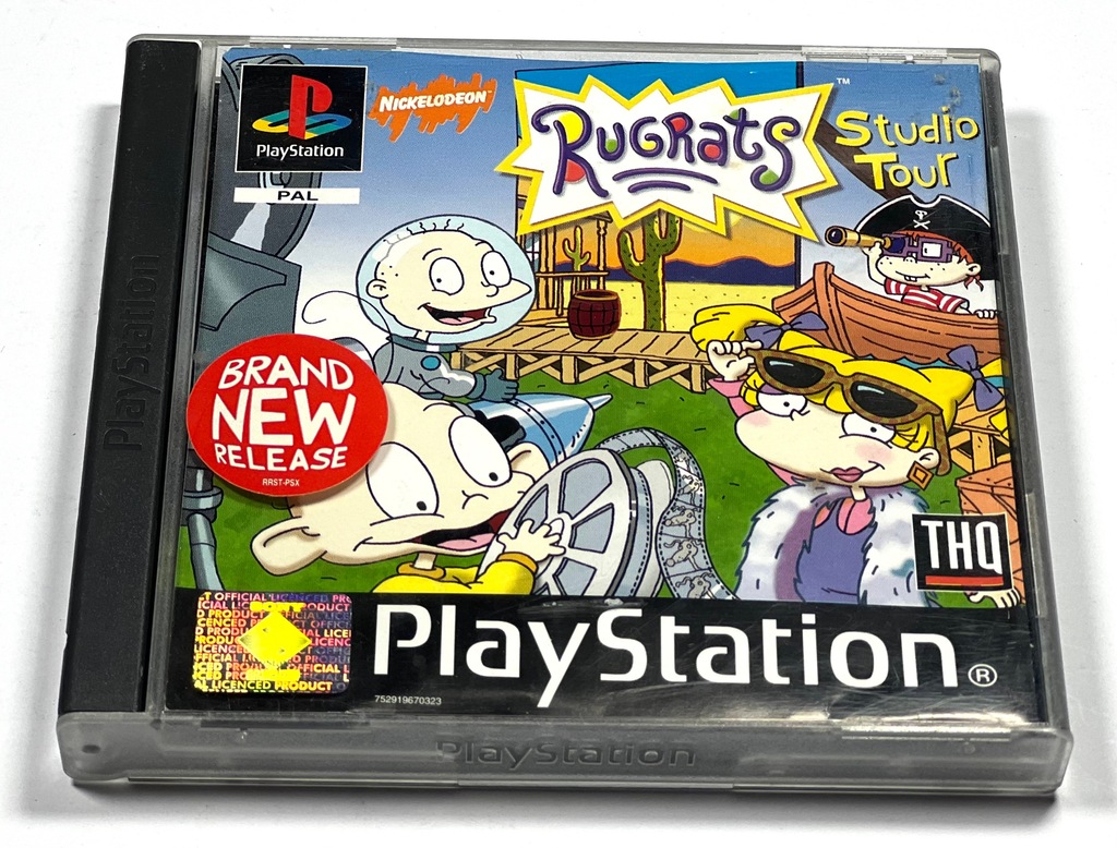 Rugrats Studio Tour Ładne Pudełko Playstation 1 PS1 PSX