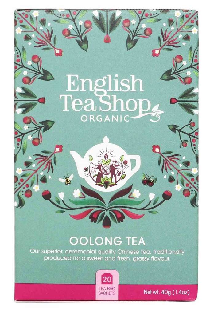 Herbata Oolong (20x2) BIO 40 g ENGLISH TEA SHOP