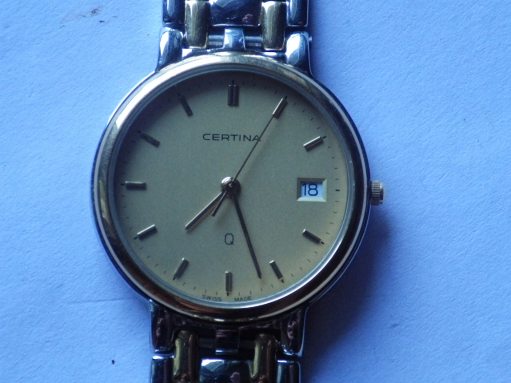 Zegarek pozłacany CERTINA EOL 113 1055 43, quartz