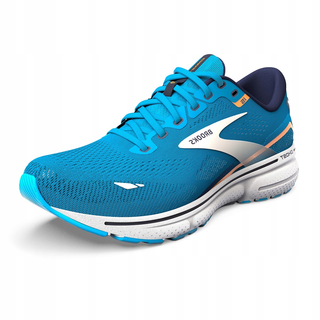 Brooks Ghost 15 męskie sneakersy, Niebieski