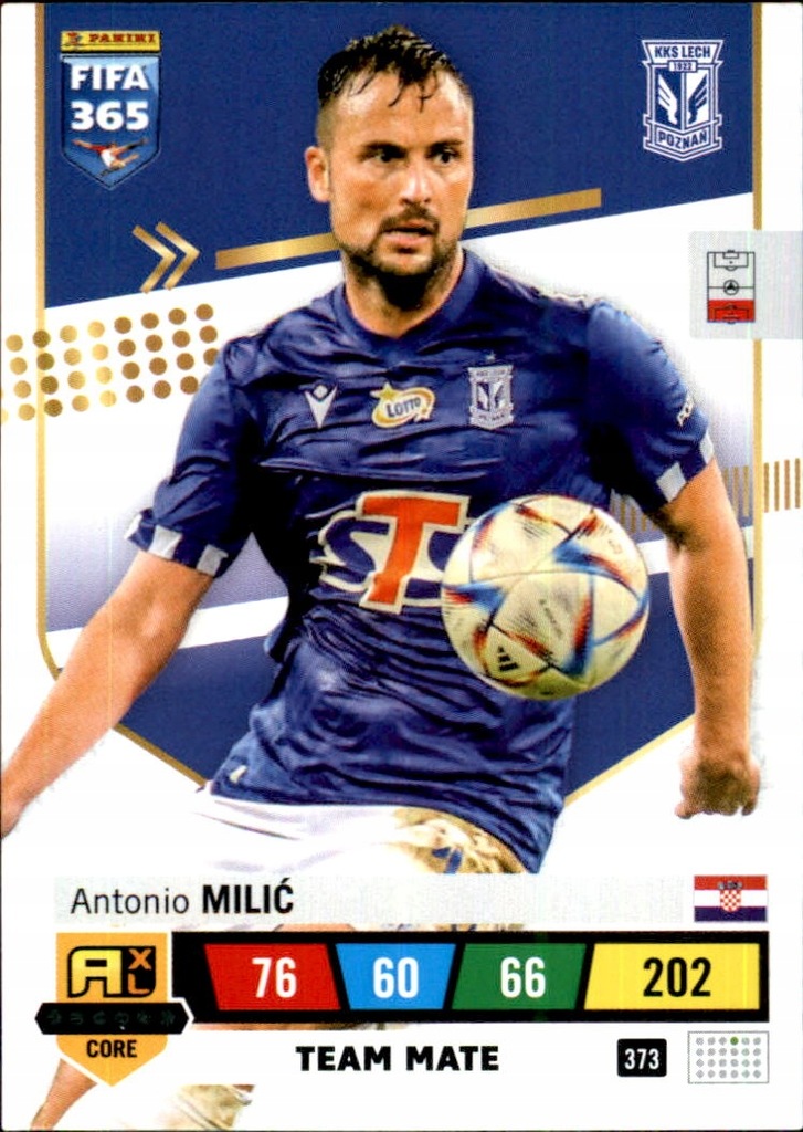 FIFA 365 2023 TEAM MATE Milić LECH POZNAŃ 373