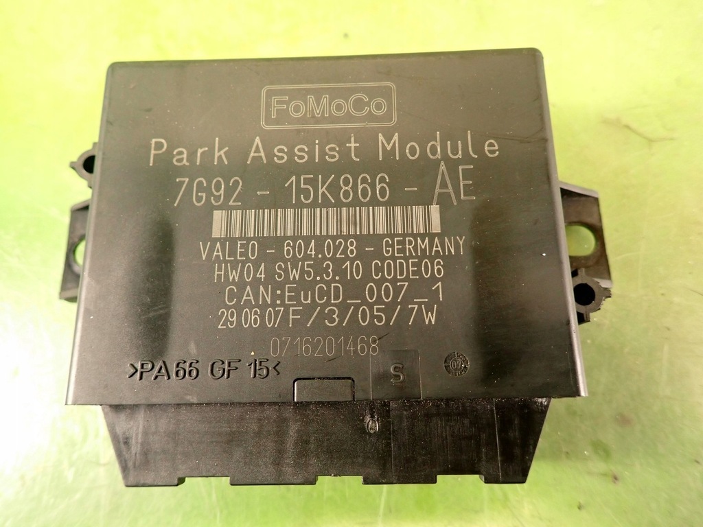 Sterownik moduł PDC FORD MONDEO MK4 07r 7G92-15K866-AE