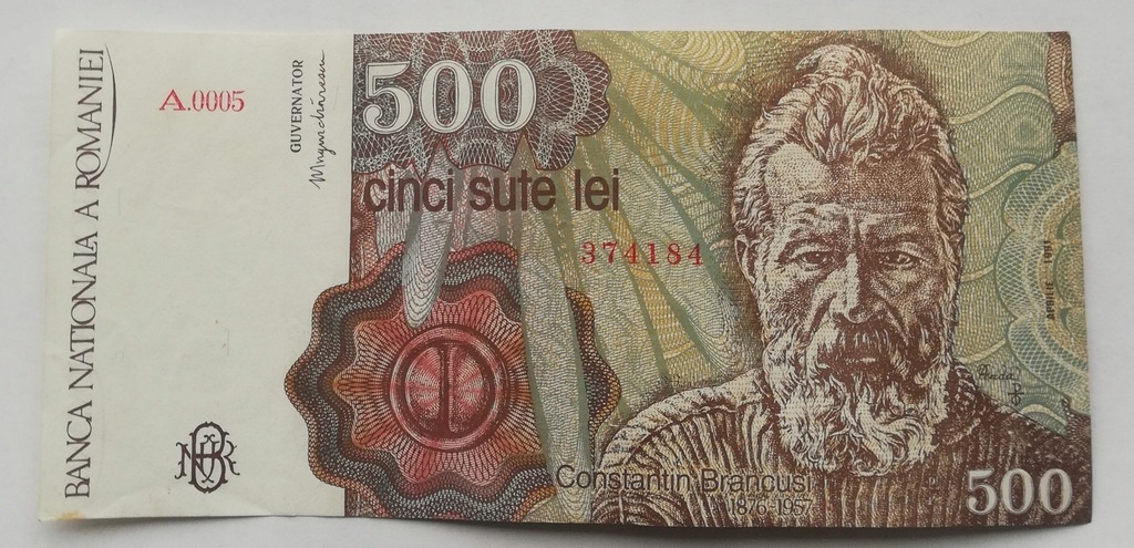 Rumunia 500 lei 1991