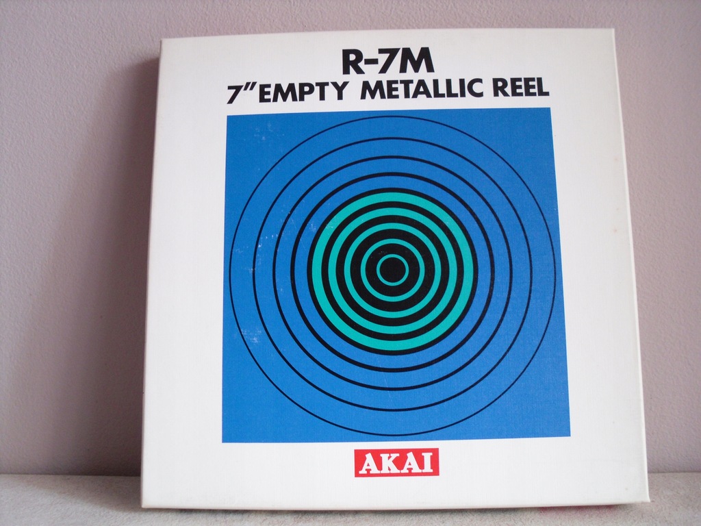 szpula akai r-7m metallic reel nowa NOS japan