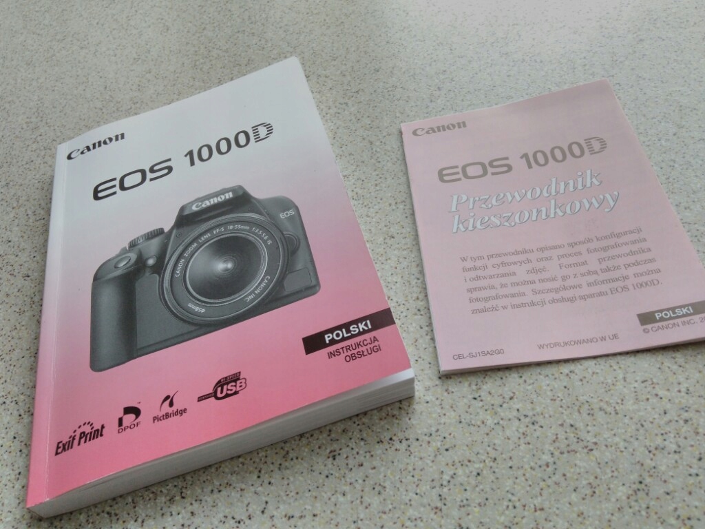 Canon EOS 1000D / instrukcja PL