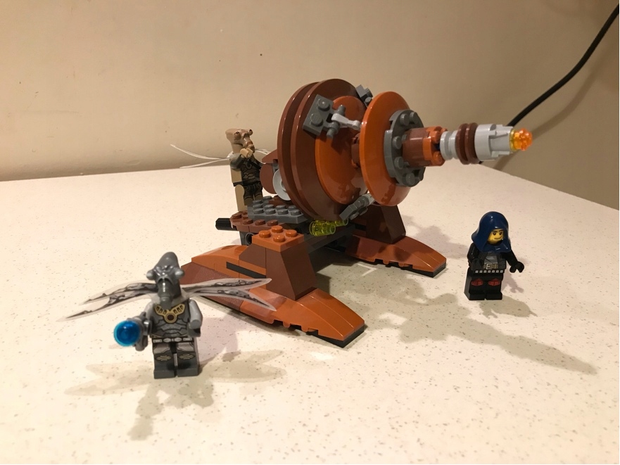 LEGO Star Wars Geonosian Cannon 9491 działo