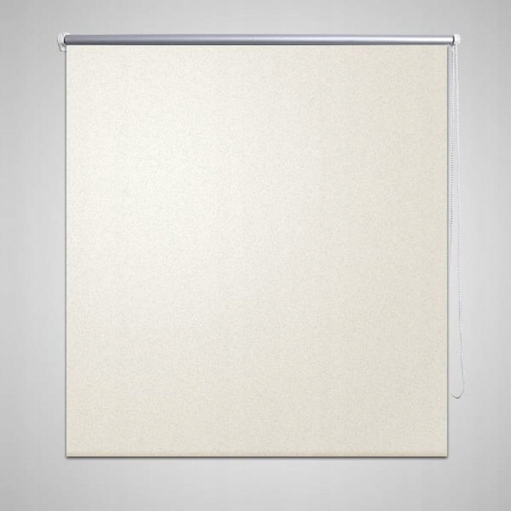 Roleta przeciwsłoneczna 140 x 230 cm kremowo biała