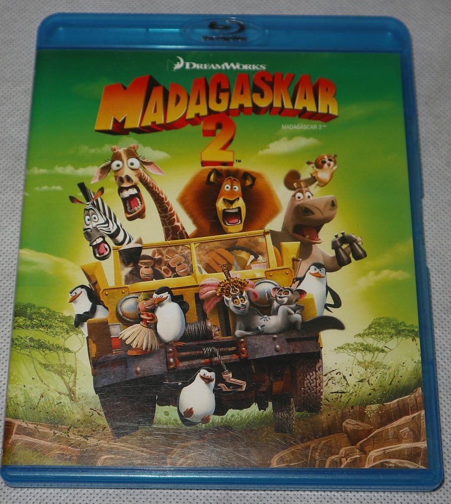 Blu-Ray : MADAGASKAR 2 (2008) PL