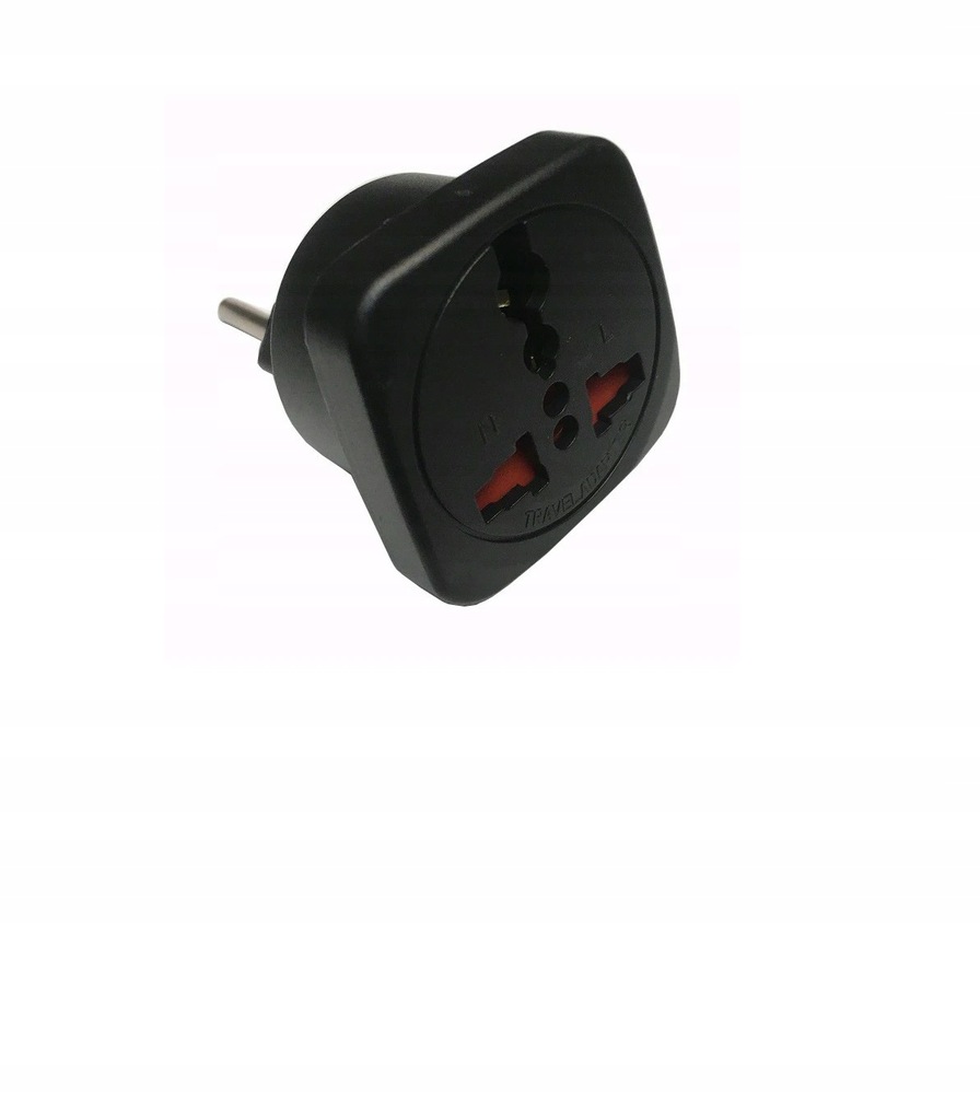 WTYCZKA ADAPTER PRZEJŚCIÓWKA UK NA PL CZARNA 10699967321 oficjalne