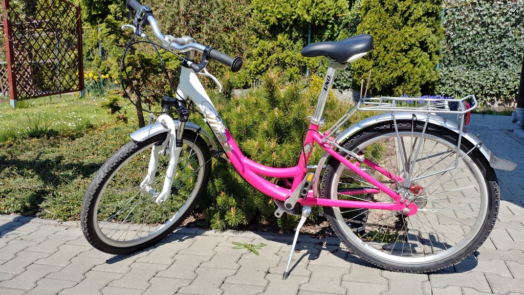 Piękny rower dla dziewczynki UNIBIKE Princess
