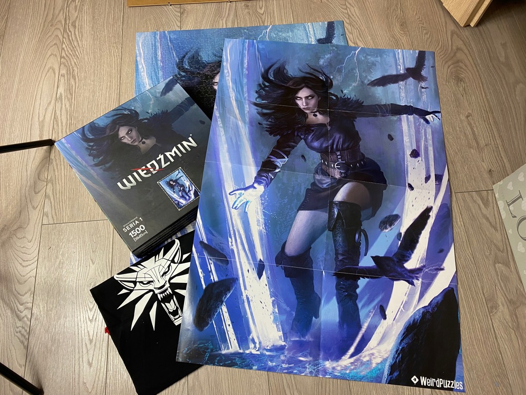 Puzzle Bohaterowie Wiedźmina Seria 1 Yennefer