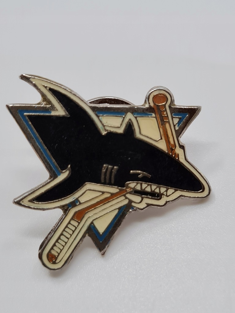 Przypinka San Jose Sharks hokej NHL oryginał