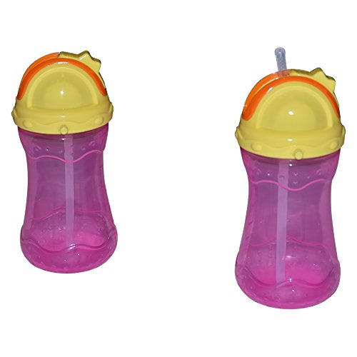 Sharebear Sippy Straw Cups - Built in Straw Cup -