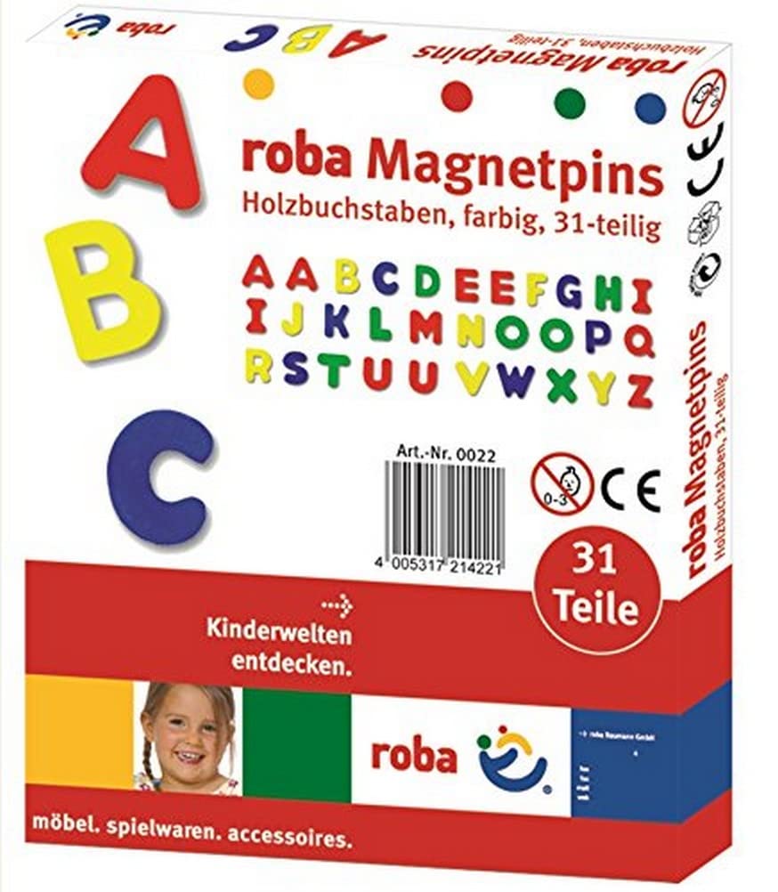 Roba Magnetyczne litery 28szt.