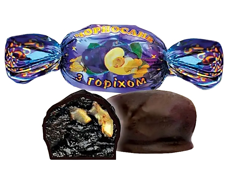 Купить Конфеты СЛИВА в шоколаде с грецким орехом 200г: отзывы, фото и ...