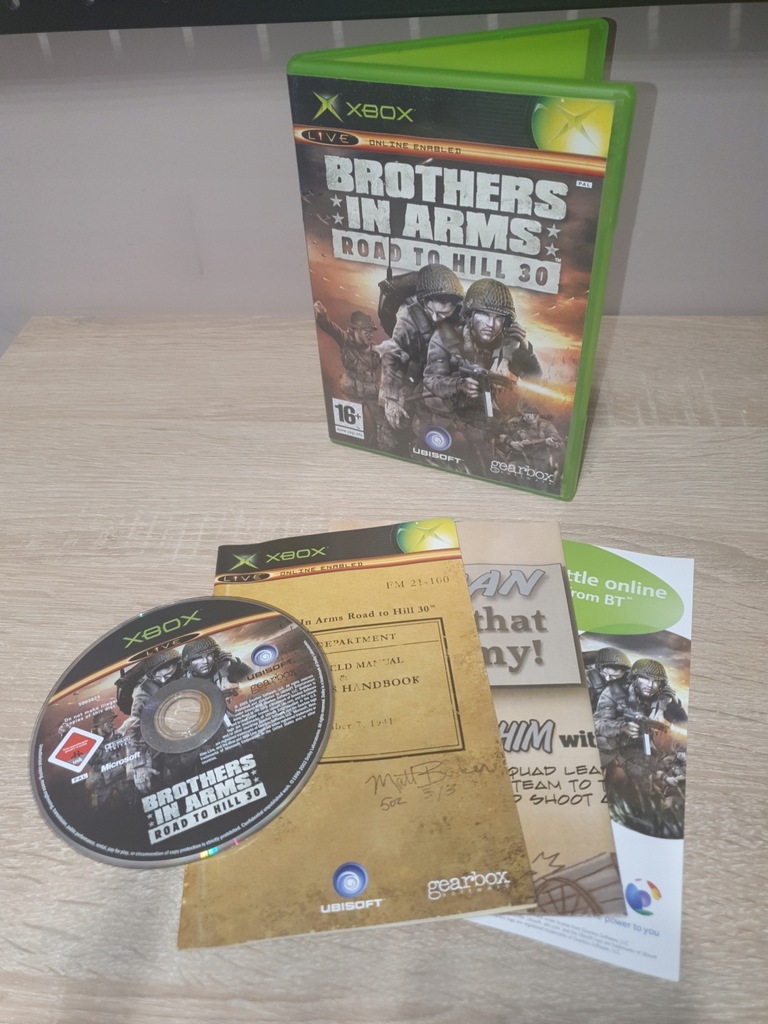 BROTHERS IN ARMS ROAD TO HILL 30 - XBOX KOMPLET