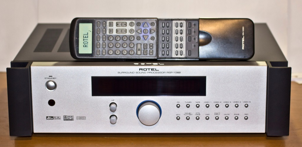 ROTEL RSP-1068 PROCESSOR AUDIO VIDEO KINO DOMOWE