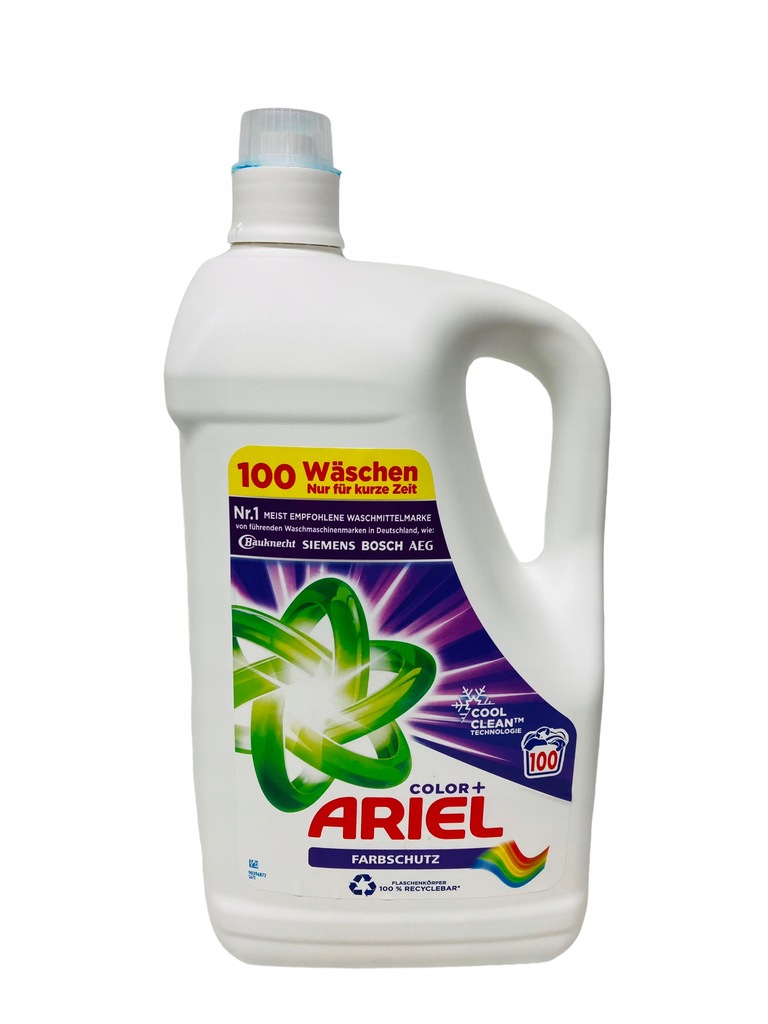 Żel do prania kolorów ARIEL Farbschutz Color+ 5 litrów 100 prań Cool