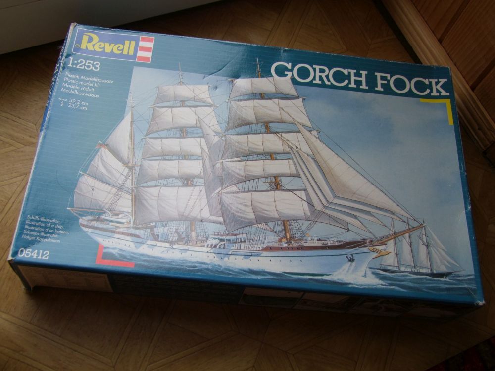 Statek - model do sklejania - Gorch Fock-po raz 2!