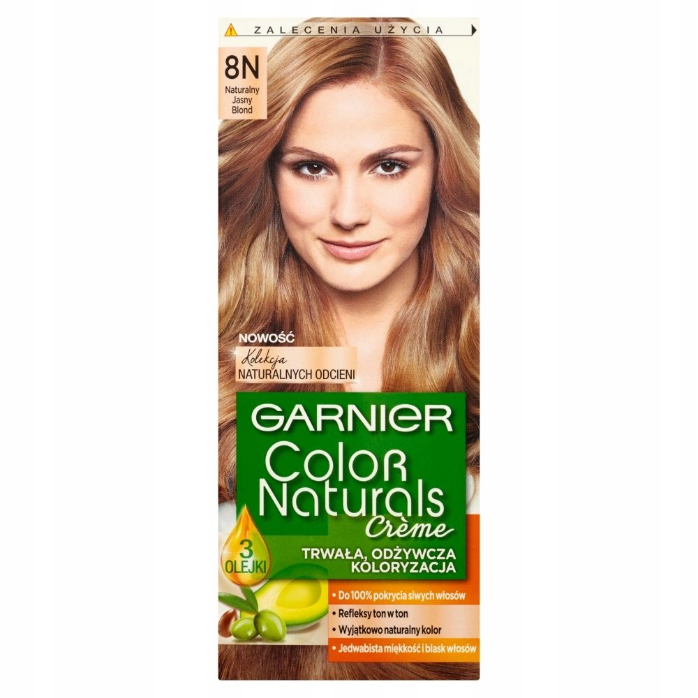 Garnier Color Naturals 8N Naturalny Jasny Blond fa