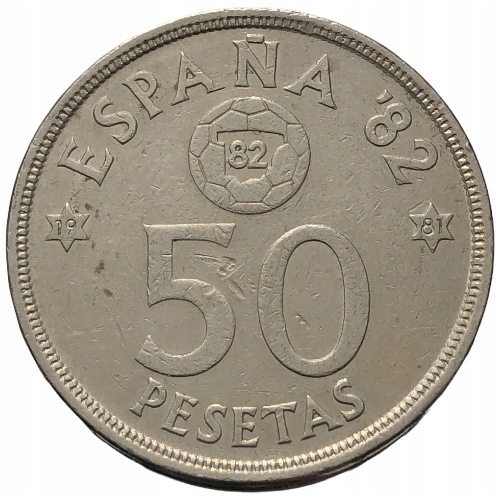 62379. Hiszpania - 50 peset - 1980r.