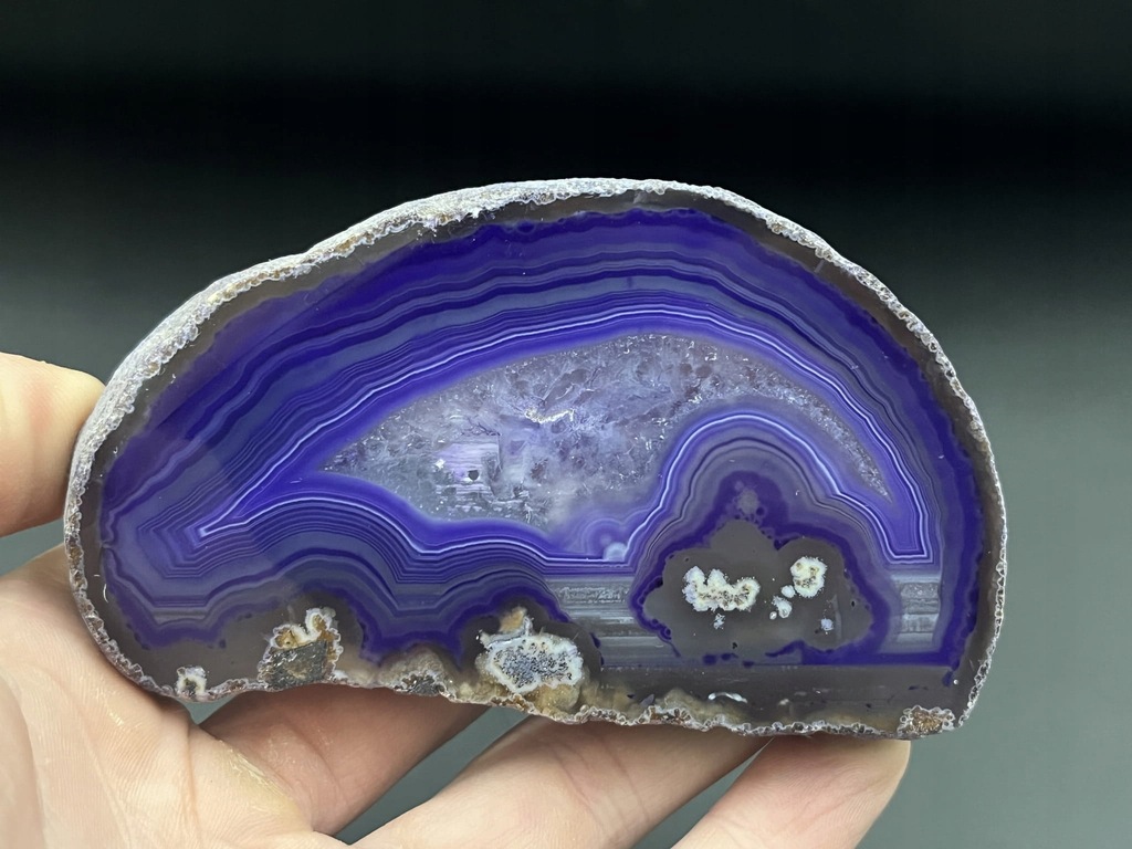 Plaster agatowy Brazylia 10cm x 6cm