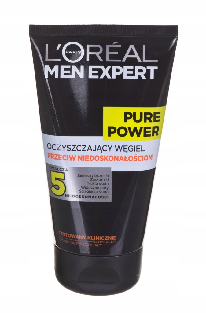 Żel Loreal Men Expert Pure Power 15+ Oczysz Węgiel