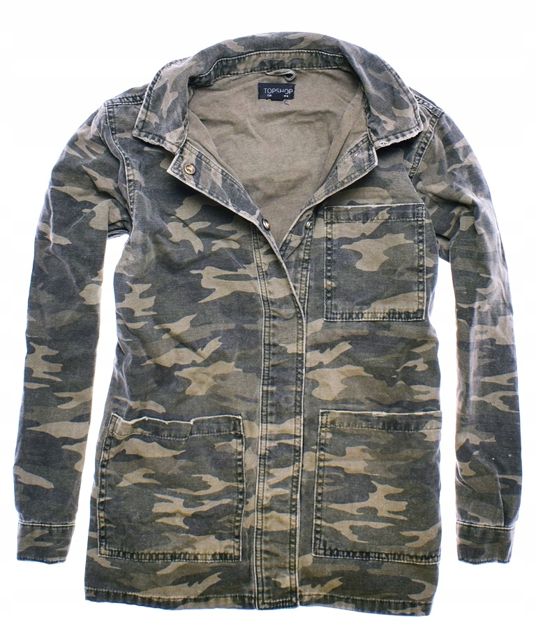 5452-3 TOPSHOP... m#k MILITARNA KURTKA MORO r.34