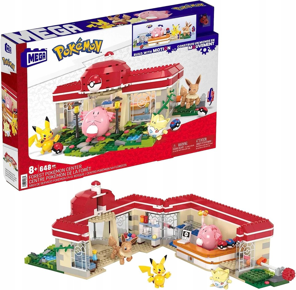 Mega Bloks Zestaw Pokemon Leśne centrum HNT93