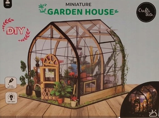 ZRÓB TO SAM MINIATUROWY MODEL SZKLARNI DIY LED 3D