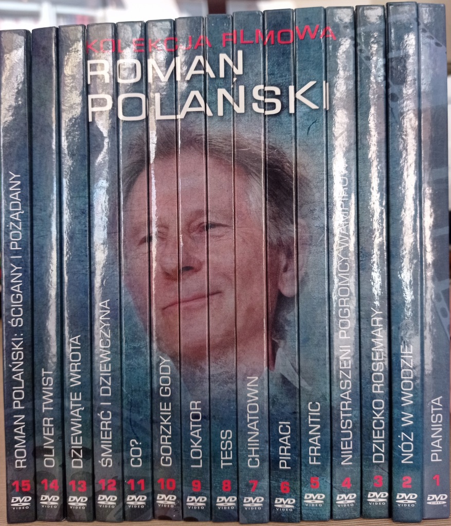 Kolekcja Filmowa Roman Polański 15 płyt DVD