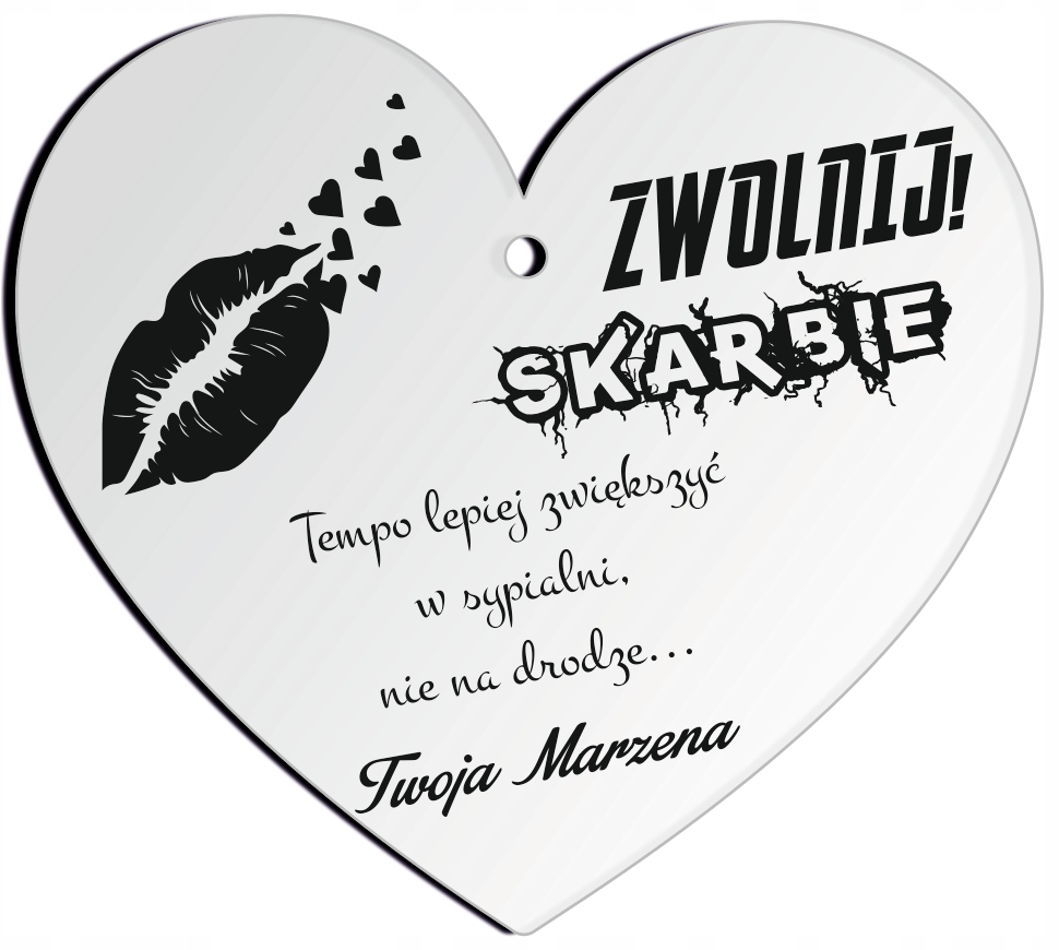ZAWIESZKA do AUTA SAMOCHODU PREZENT DZIEŃ CHŁOPAKA