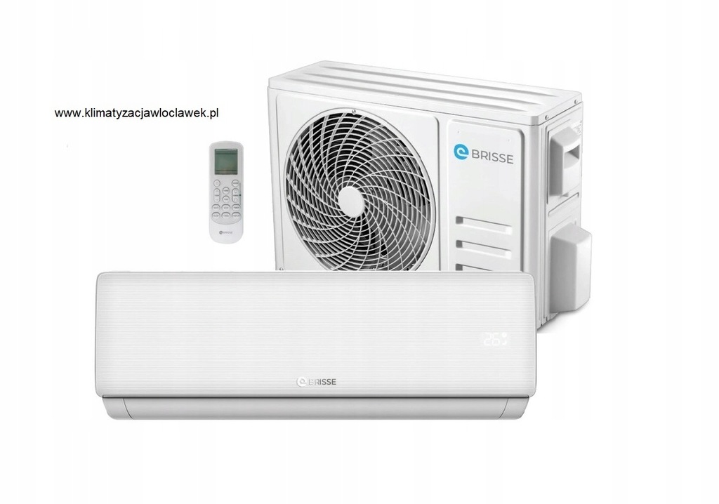 Klimatyzator Brisse 2,5kW z pompą ciepła