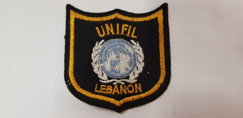 ONZ naszywka z misji UNIFIL