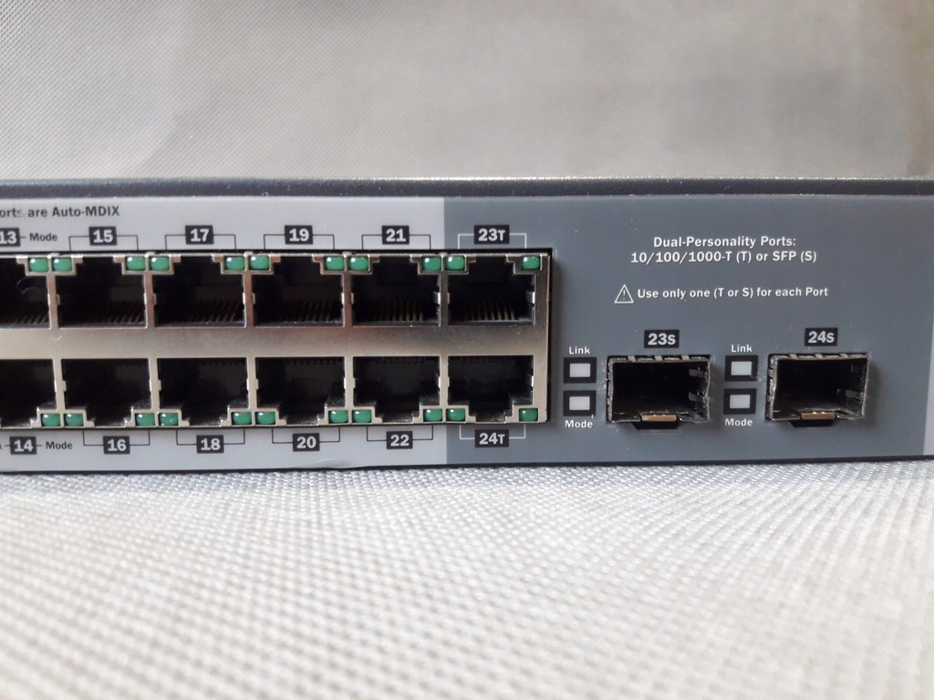 Switch HP PROCURVE 1810G24 J9450A 7673853787 oficjalne archiwum