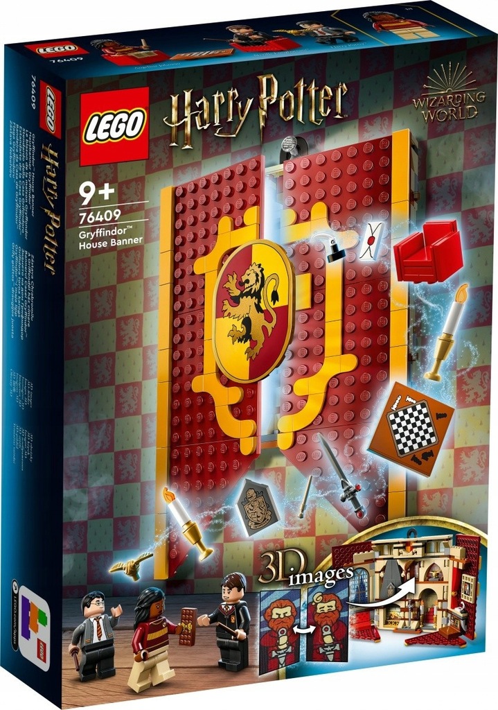 Klocki Harry Potter 76409 Flaga Gryffindoru