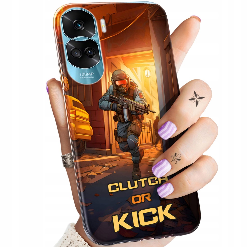 ETUI DO HONOR 90 LITE 5G WZORY CS GO COUNTER-STRIKE OBUDOWA POKROWIEC CASE