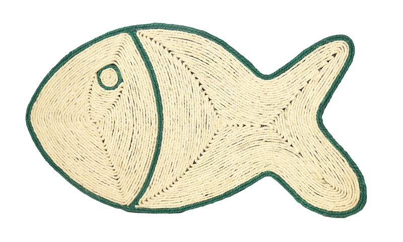 Mata drapak ryba Happet 60cm sizal dla kota