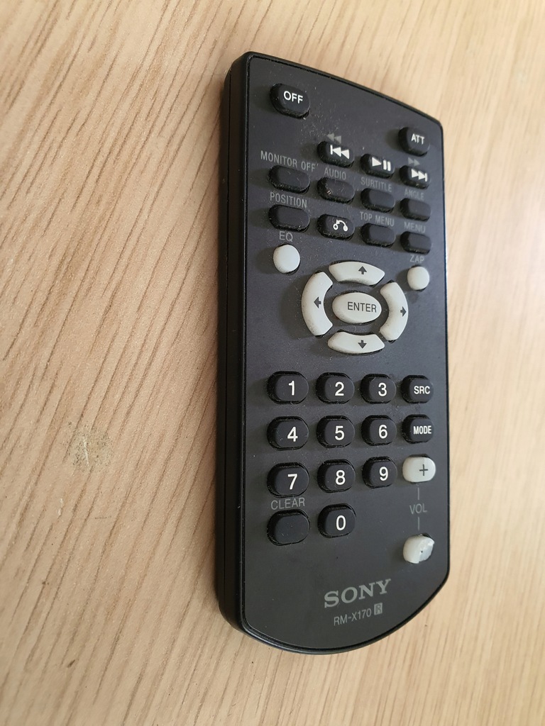 Pilot RMX170 Sony RMX170 oryginał 13985590870 oficjalne archiwum