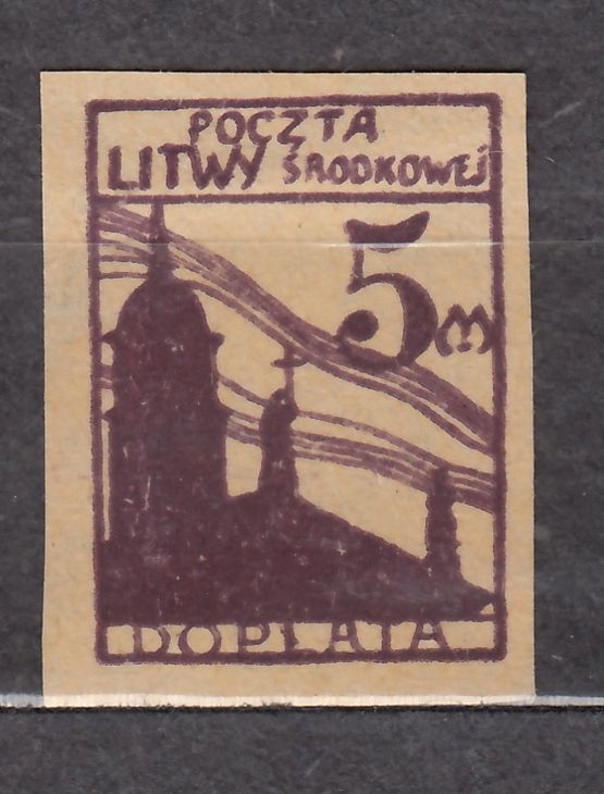1921 Litwa Środkowa Fi D 5 próba gw.Korszeń