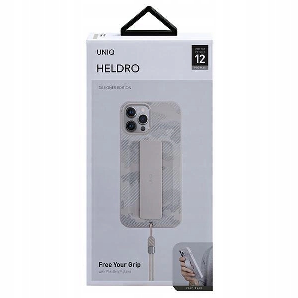 UNIQ etui Heldro iPhone 12 Pro Max 6,7" beżow