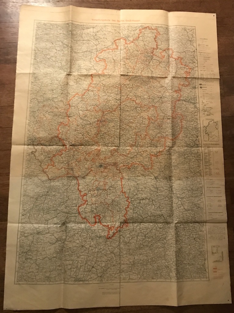 Stara mapa niemiecka Rzeszów Świsłocz