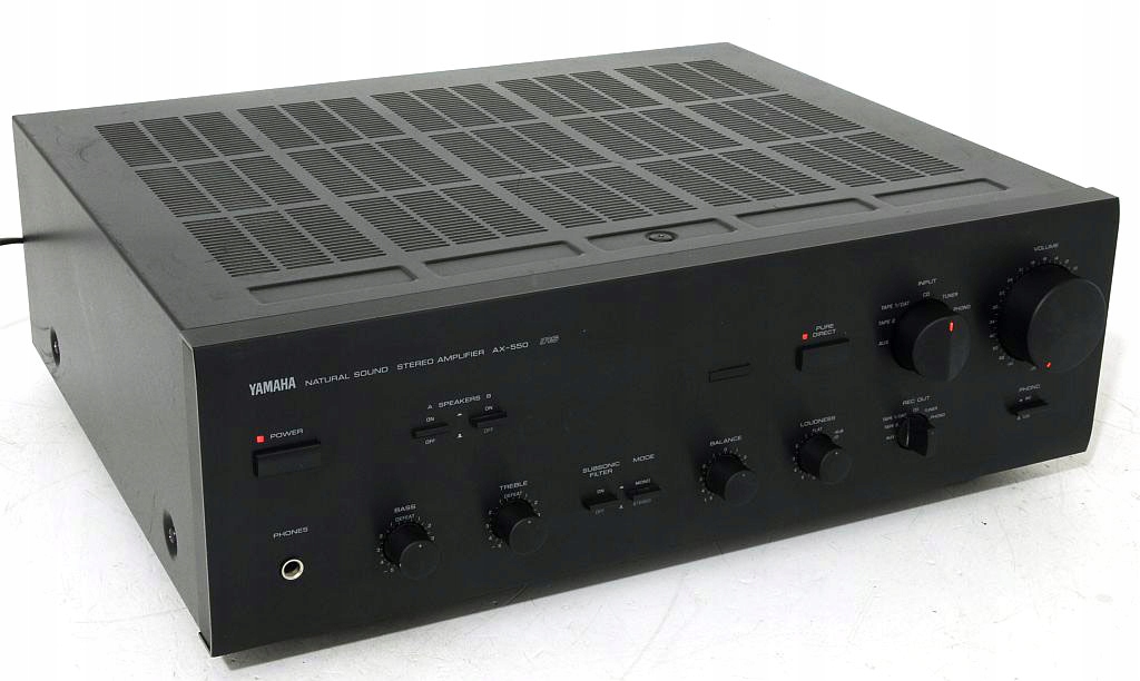YAMAHA AX-550 ZNAKOMITY WZMACNIACZ STEREO !